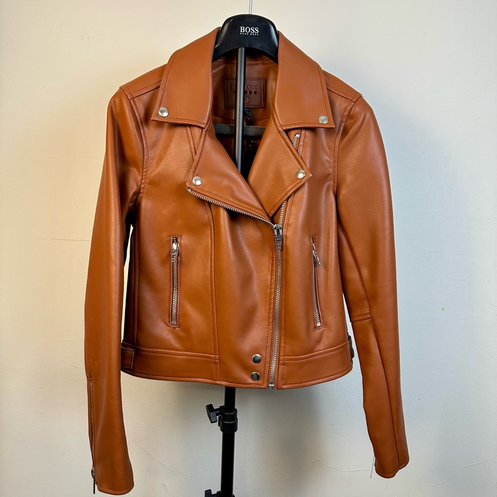 NEW Women's vegan leather Jacket